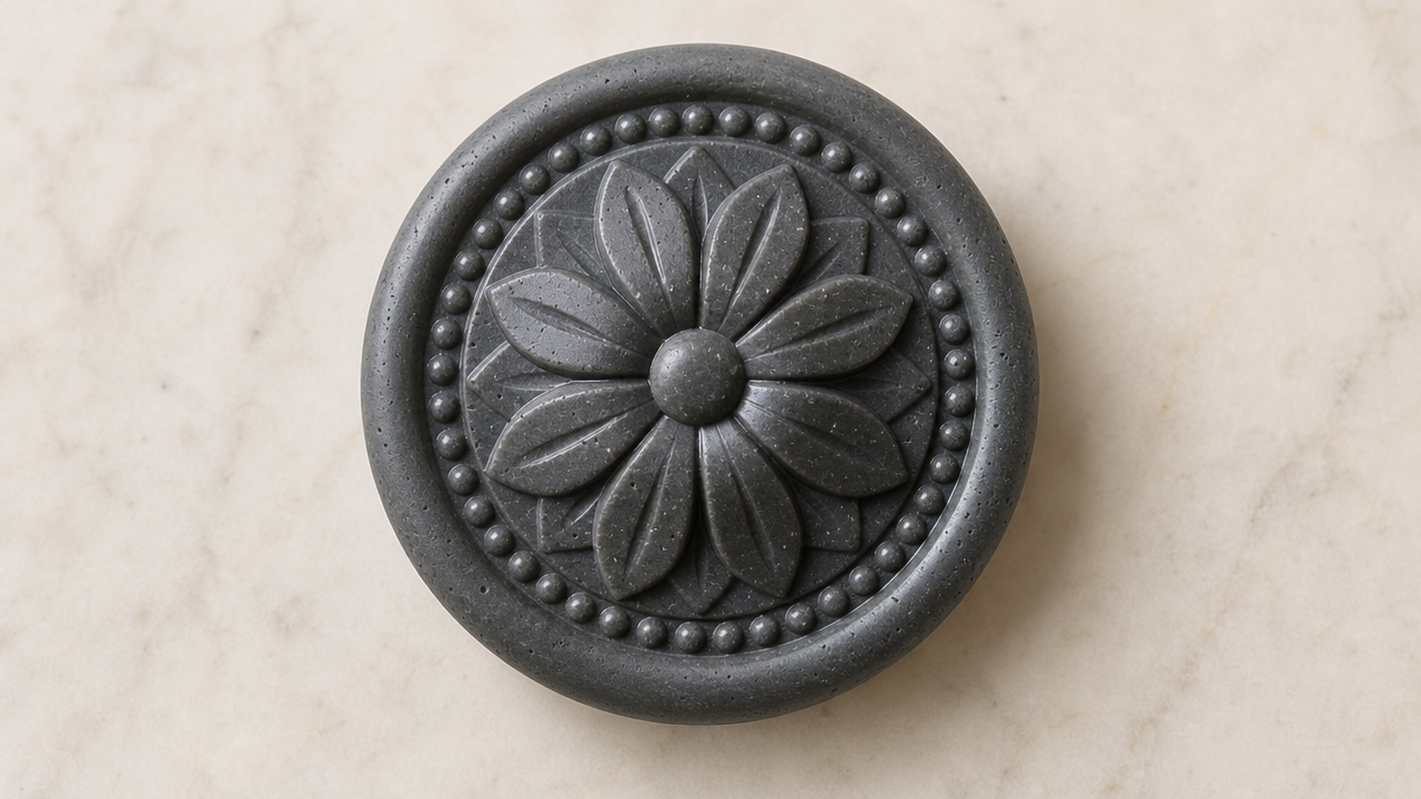 Charcoal Orange Scrub Cleansing Soap